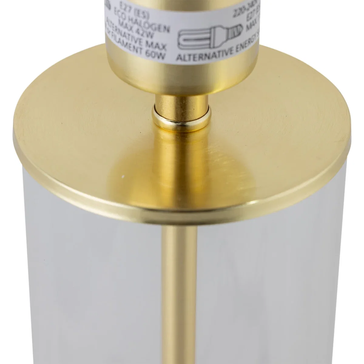 Set Of 2 Aura Satin Brass Lamps With Toucan Velvet Shades - Satin Brass & Toucan – image 3