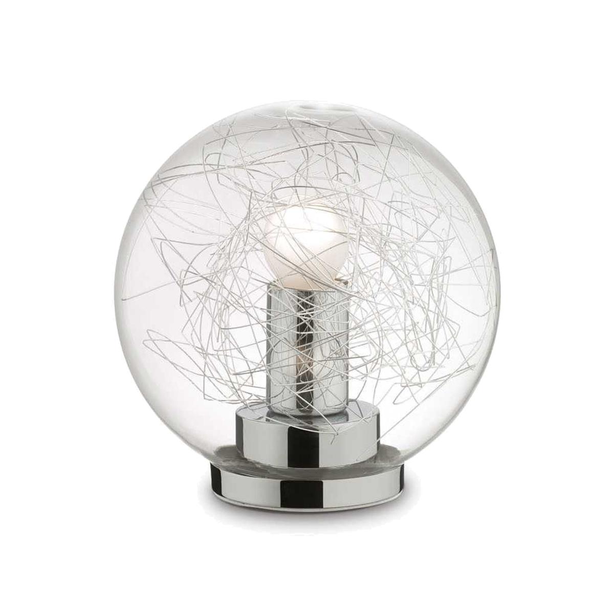 Mapa Max 1 Light Table Floor Lamp - Chrome