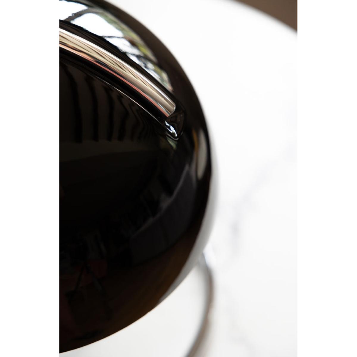 Retro Black Glass Table Lamp – image 5