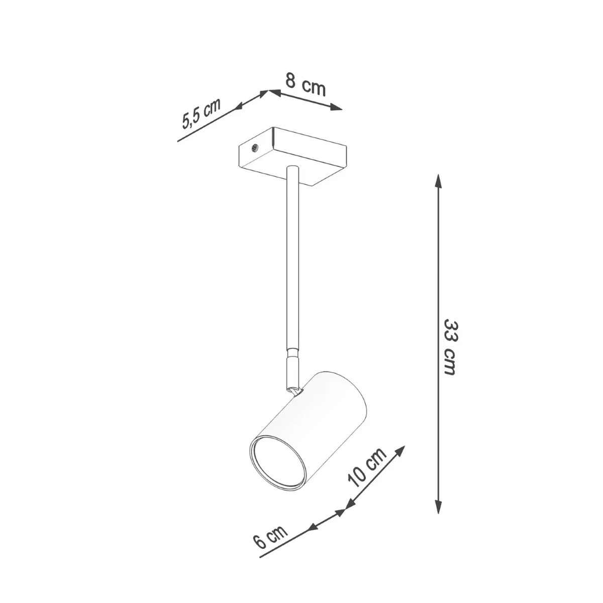 Ceiling lamp NORANO black - black – image 7
