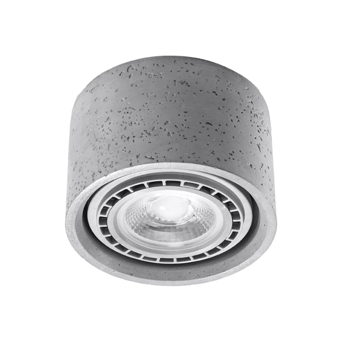 Ceiling lamp BASIC 1 concrete - gray – image 1