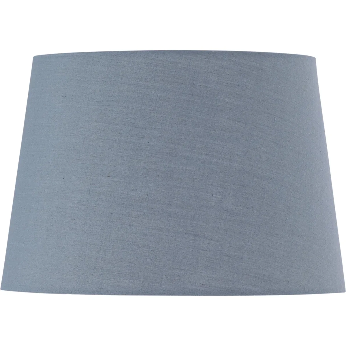 Tripod Table Lamp With Grey Cotton Fabric Shade - Chrome & Grey – image 2