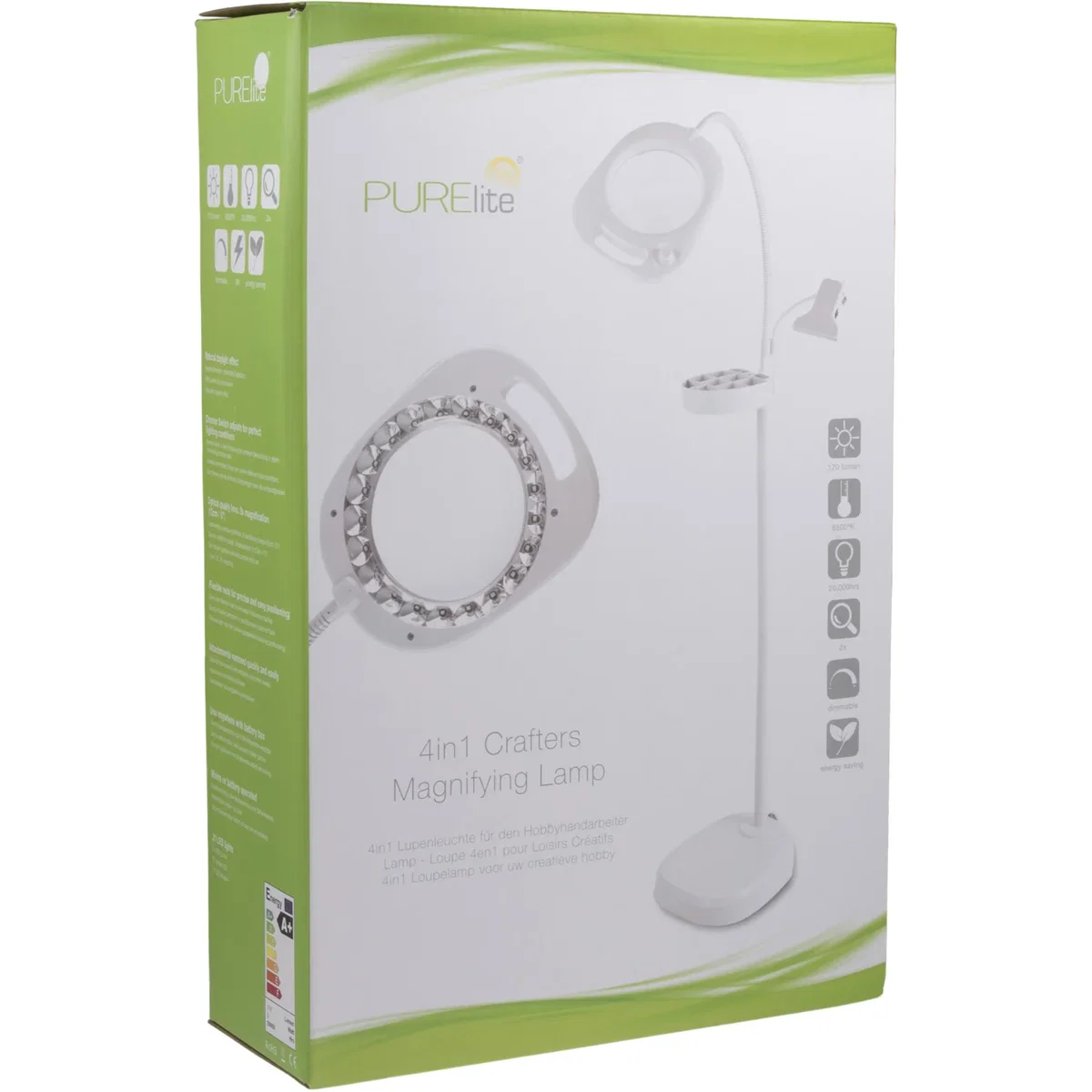 Magnifying Lamp Craft 4-in-1 LED - White – image 2