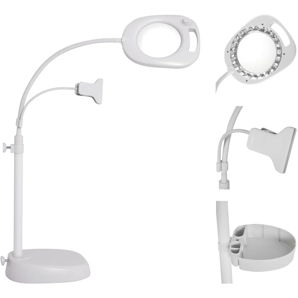 Magnifying Lamp Craft 4-in-1 LED - White – image 3