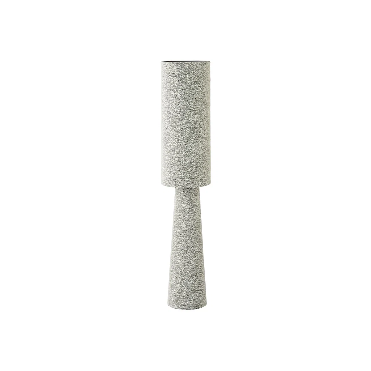 ValueLights Ash Grey Fleck Boucle Midi Floor Lamp - Grey – image 1