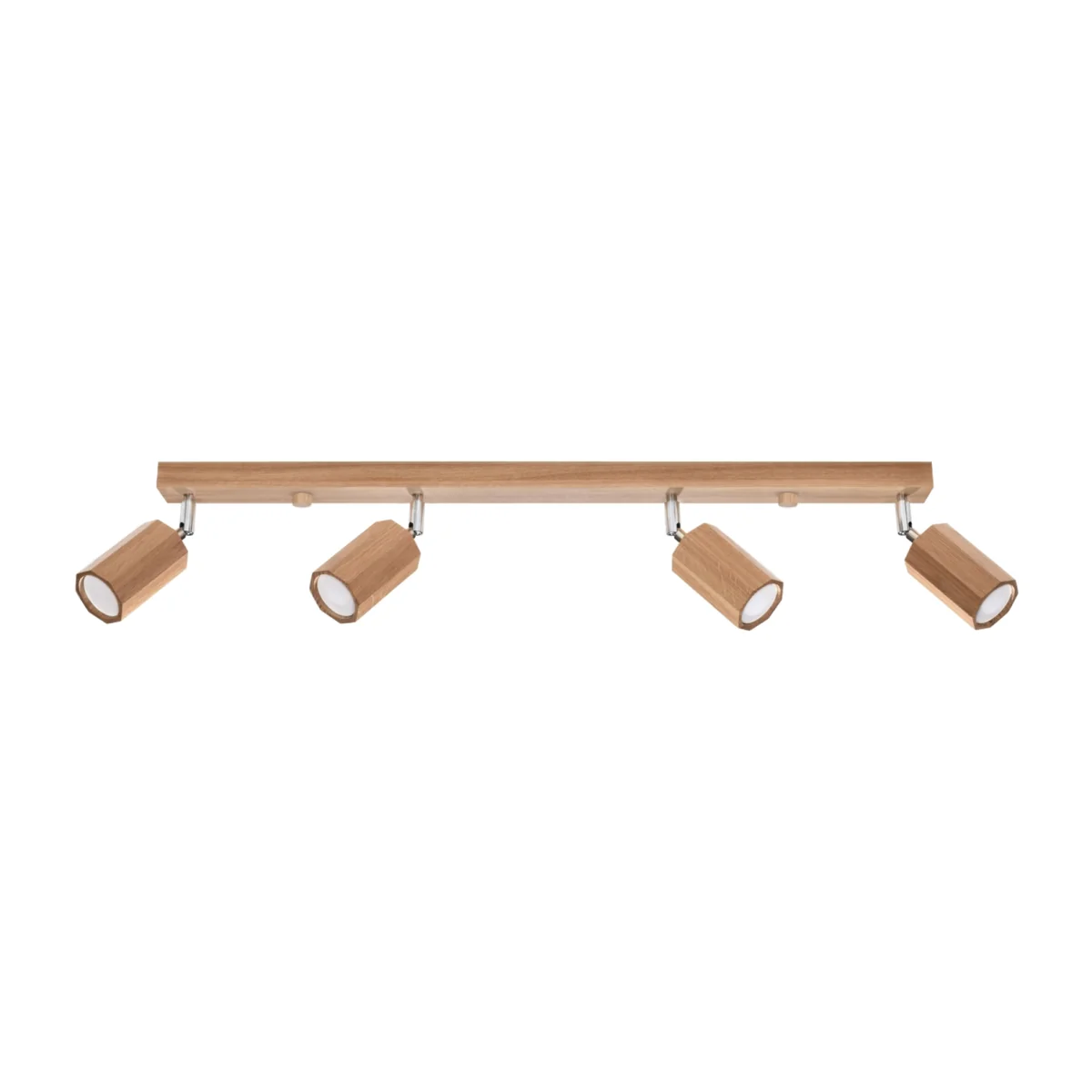 Ceiling lamp ZEKE 4 oak - oak – image 1