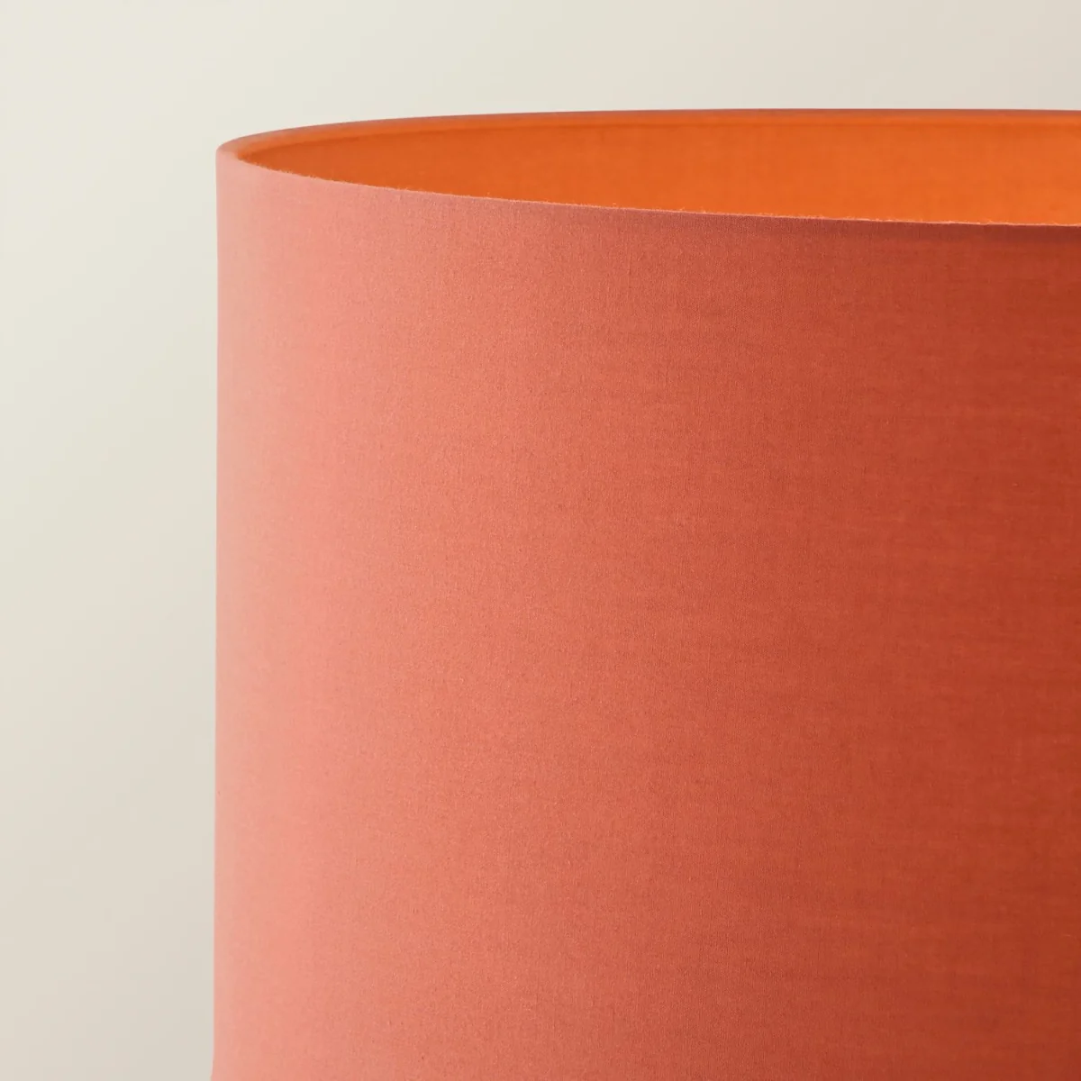 Morrigan Mid Wood Shelf Floor Lamp with Drum Shade - Red - Mid Wood – image 5
