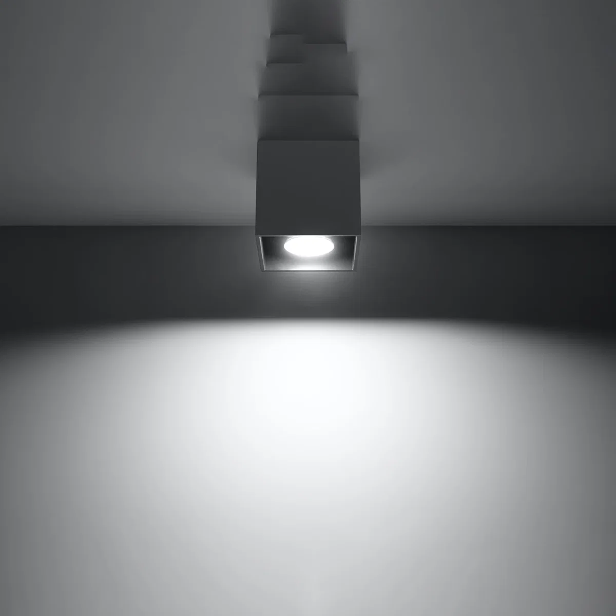 Ceiling lamp QUAD 1 black - black / Aluminium – image 20