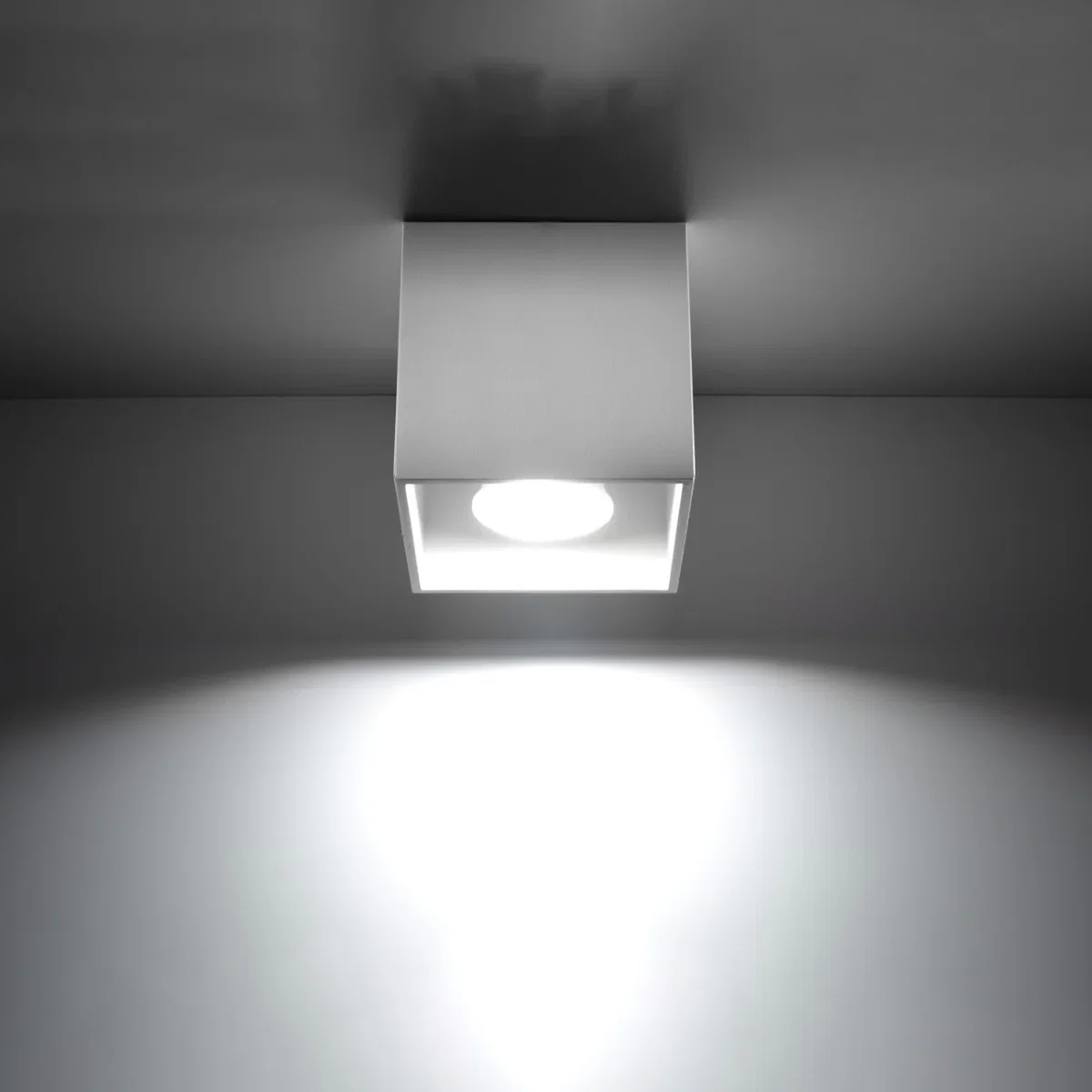 Ceiling lamp QUAD 1 black - black / Aluminium – image 32