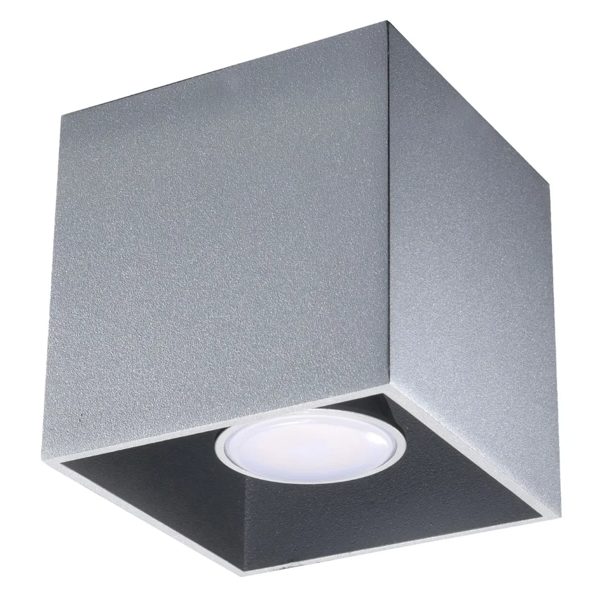 Ceiling lamp QUAD 1 black - black / Aluminium – image 7