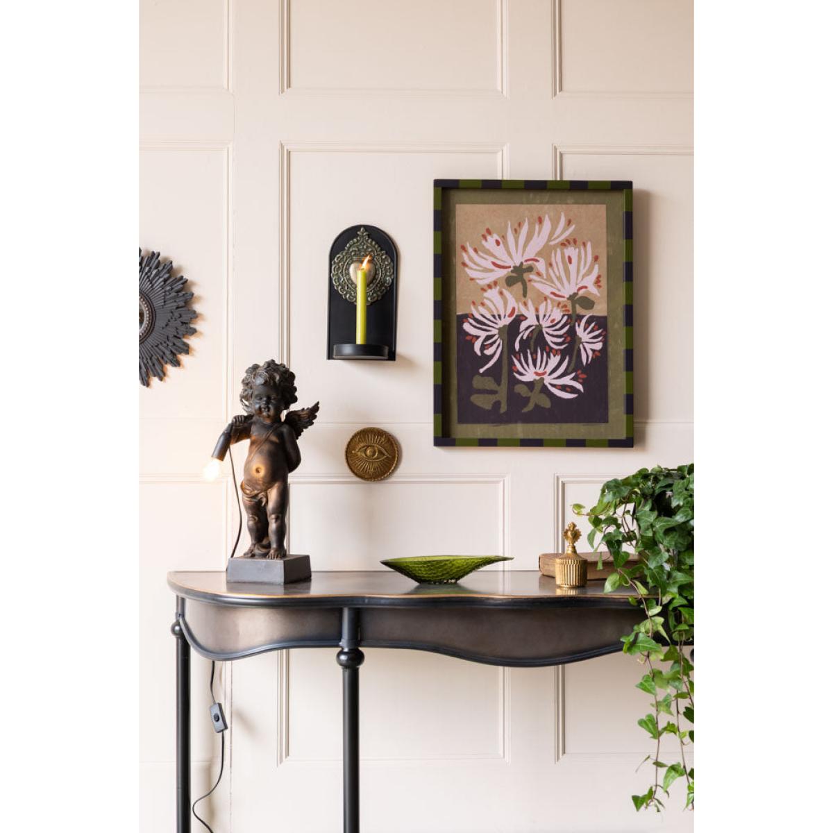 Quirky Black Cherub Table Lamp – image 2