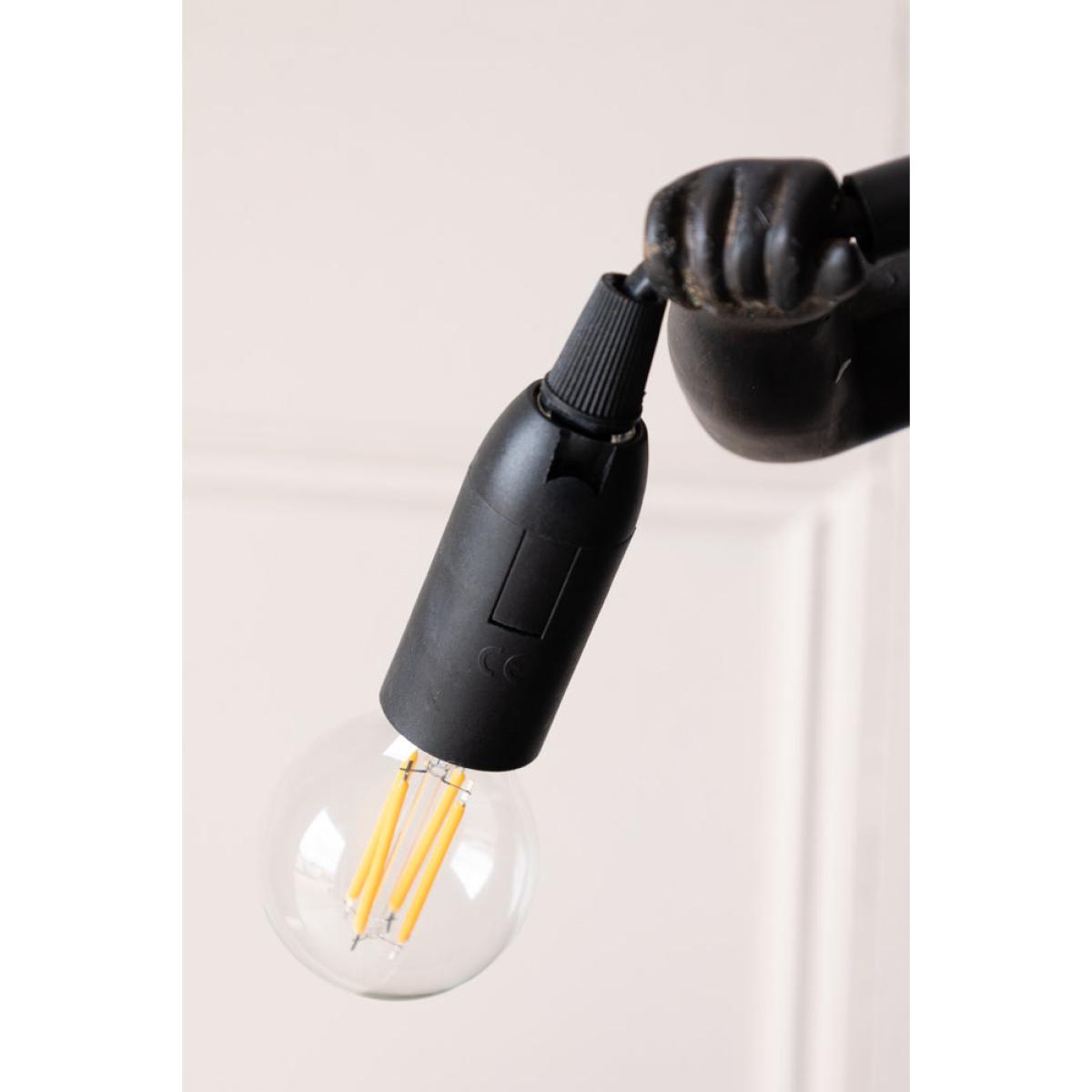 Quirky Black Cherub Table Lamp – image 4