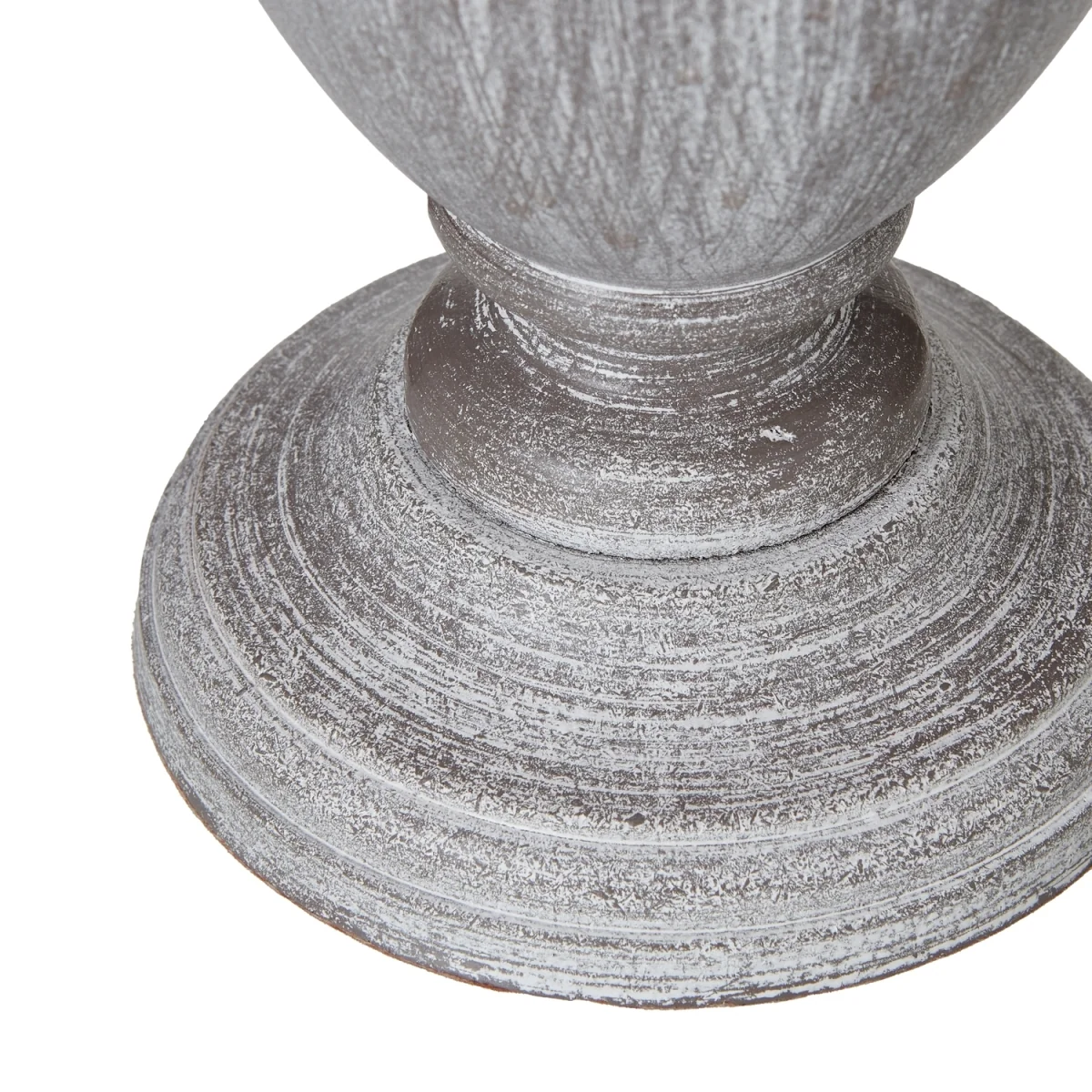 Otem Urn Table Lamp With Linen Shade - White – image 3