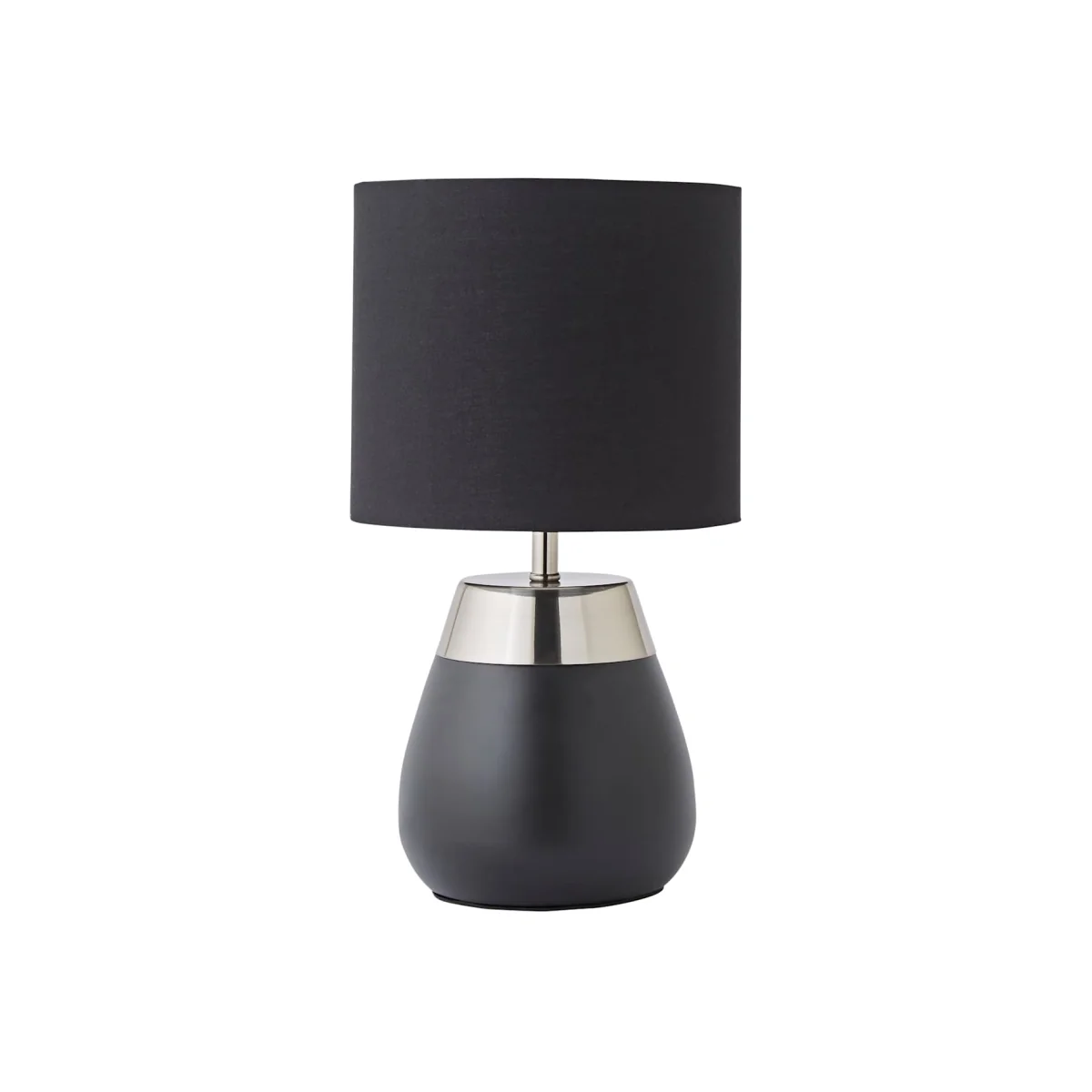 Hurst Touch Touch Table Lamp with Drum Shade - Black / 0.72kg – image 1
