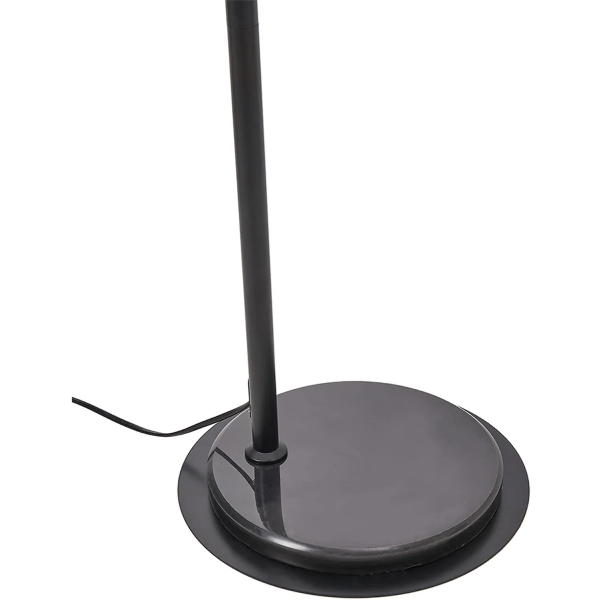 Boho Rattan Arc Floor Lamp with Remote Control - Neutral – image 4