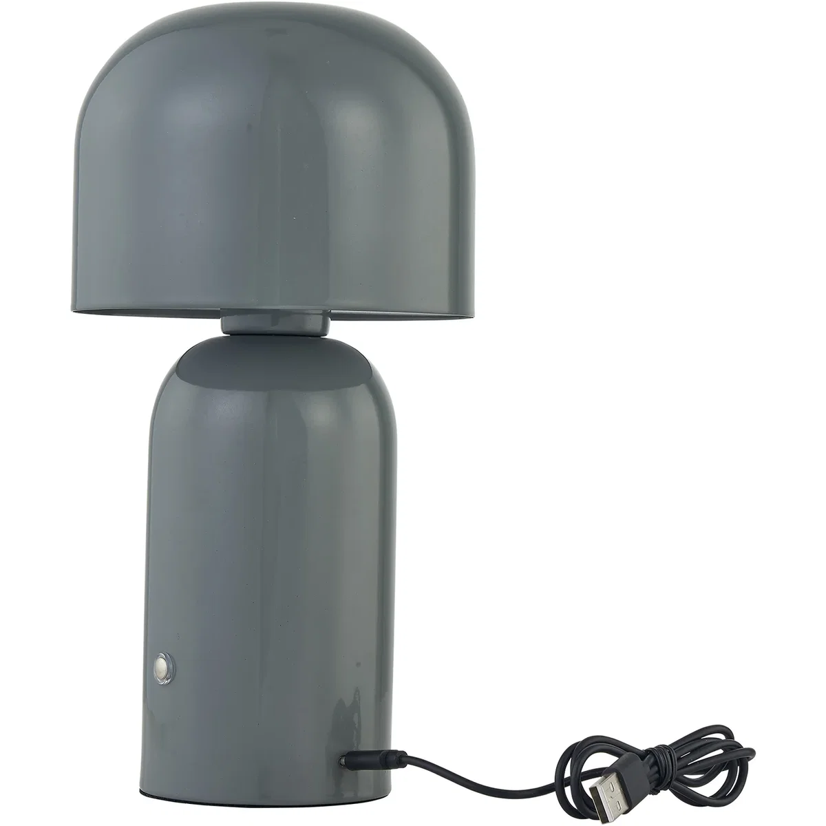 Christina Grey Led Rechargeable Touch Table Lamps Twin Pack - Grey – image 3