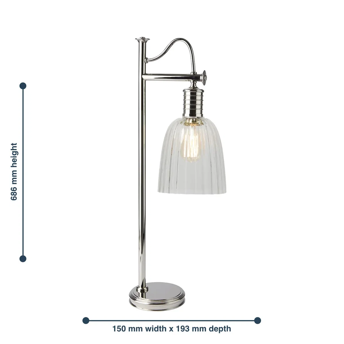 Douille Table Lamp Nickel - Nickel – image 3