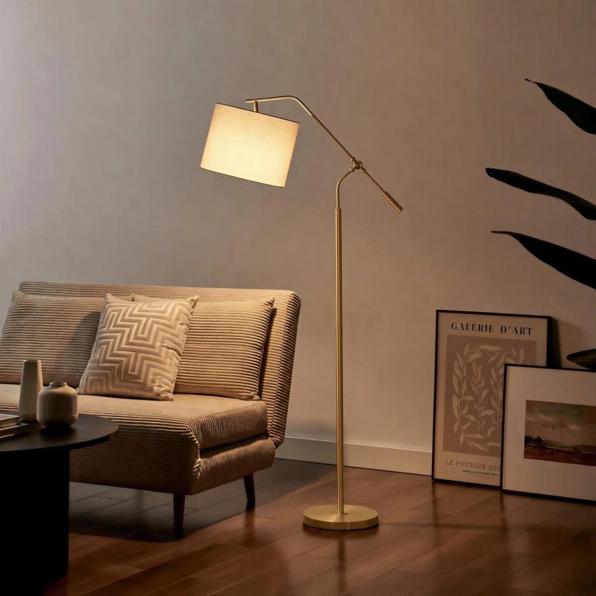 Claudia Standing Floor Lamp - Brass – image 5