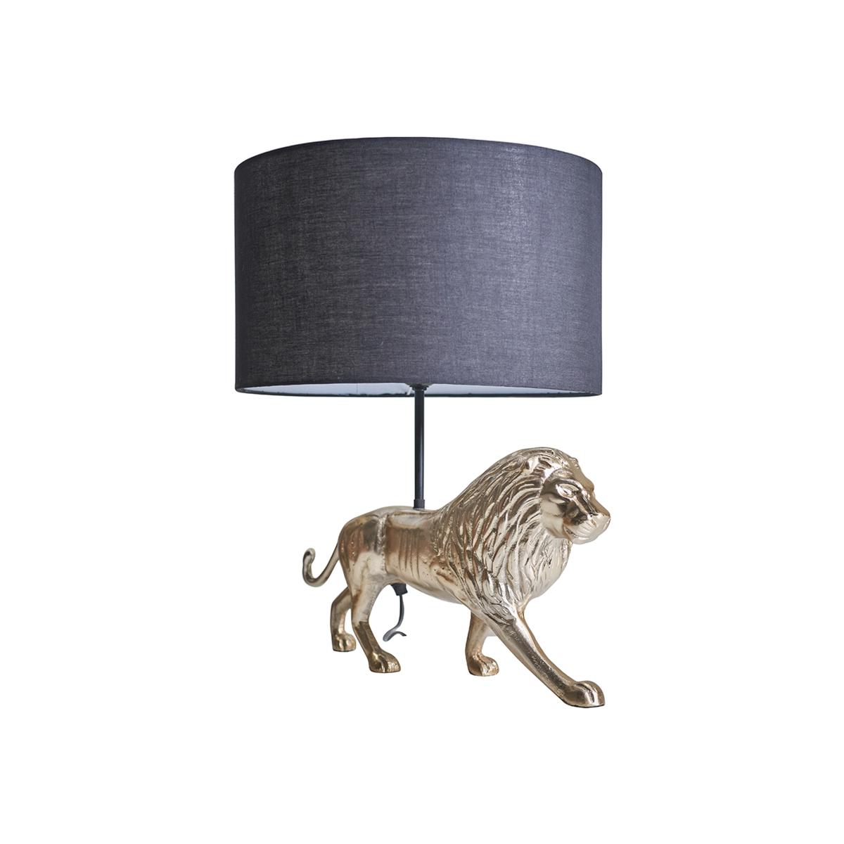 Karalis Brass Table Lamp Brass Shade - Brass