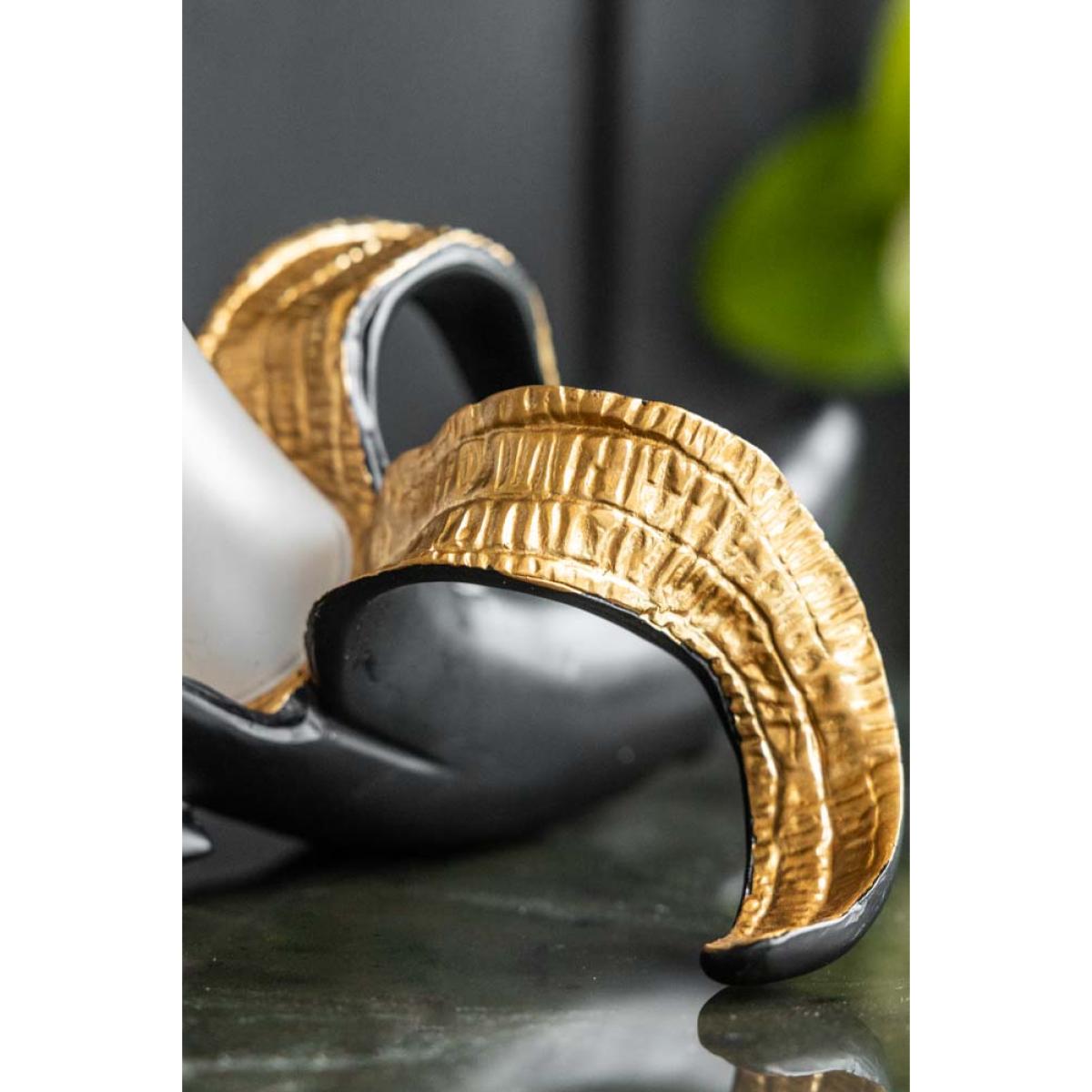 Black & Gold Banana Table Lamp – image 5