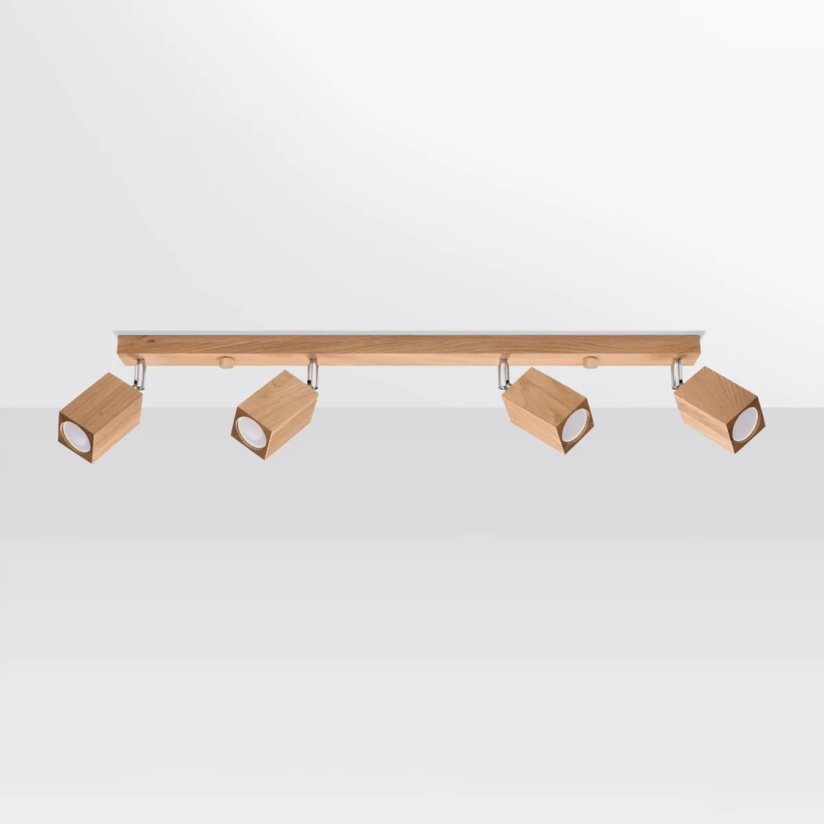 Ceiling lamp KEKE 4 oak - oak – image 2