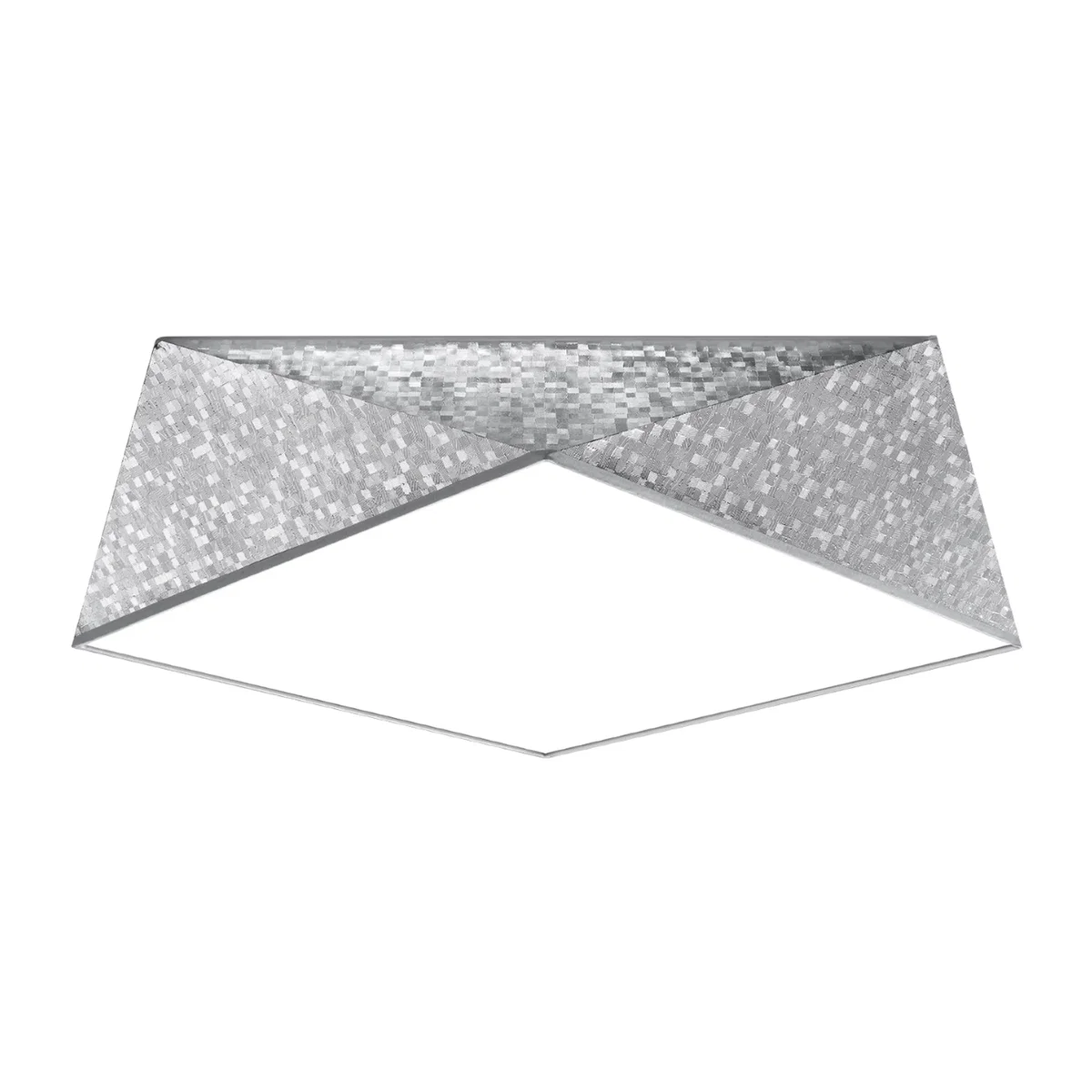 Ceiling lamp HEXA 45 silver - silver – image 1