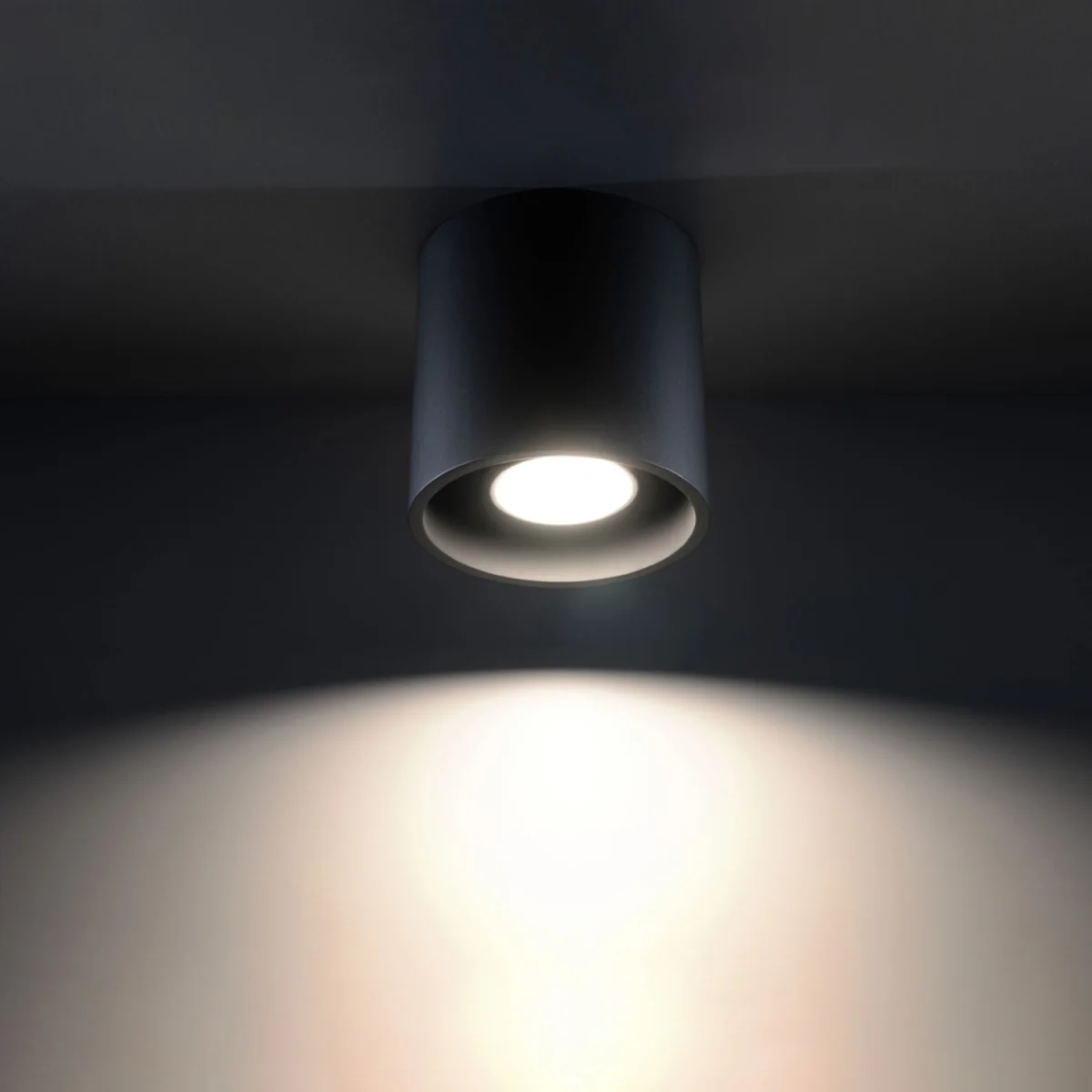Ceiling lamp ORBIS 1 grey - black / Aluminium – image 3