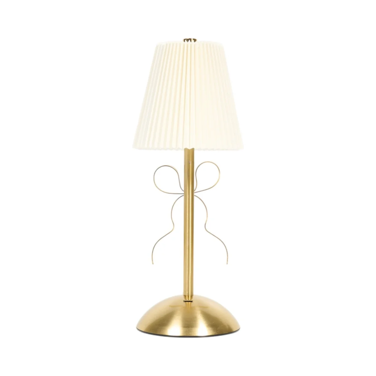 Rechargeable Gold Bow Table Lamp – image 4