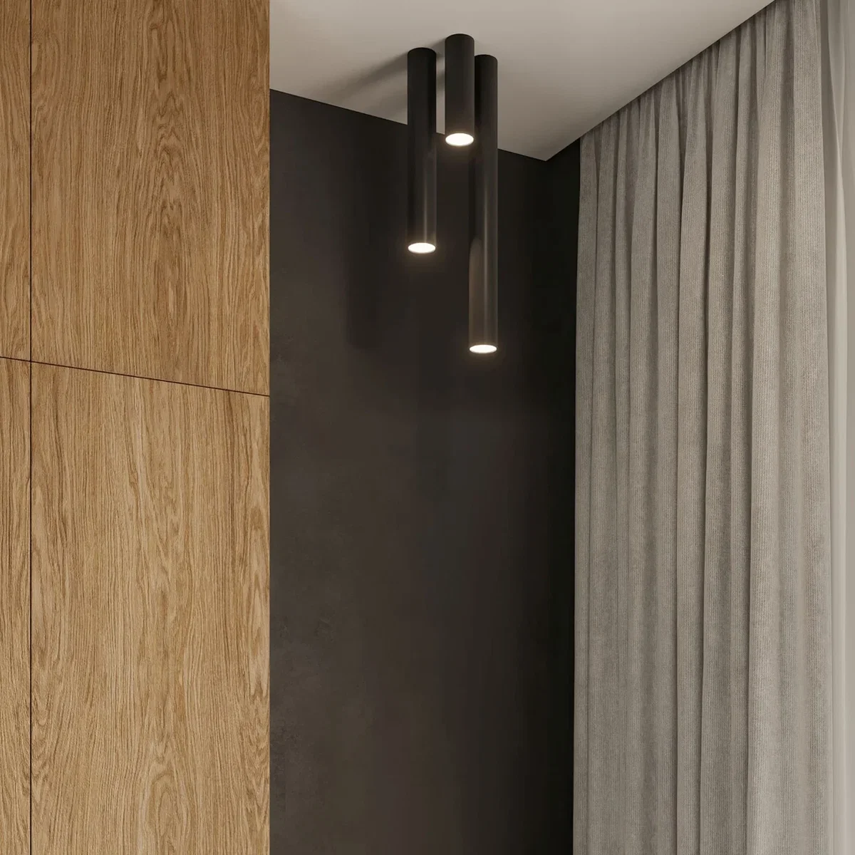 Ceiling lamp LAGOS 60 white - black – image 9