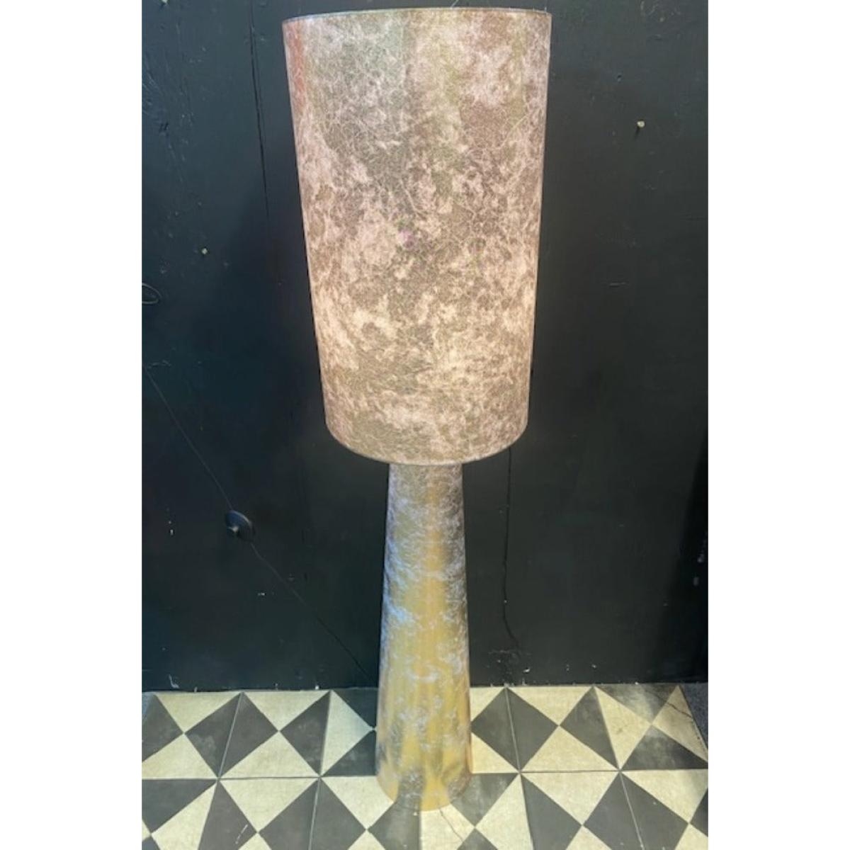Gold Leafed Effect Floor Lamp - SECONDS – image 2