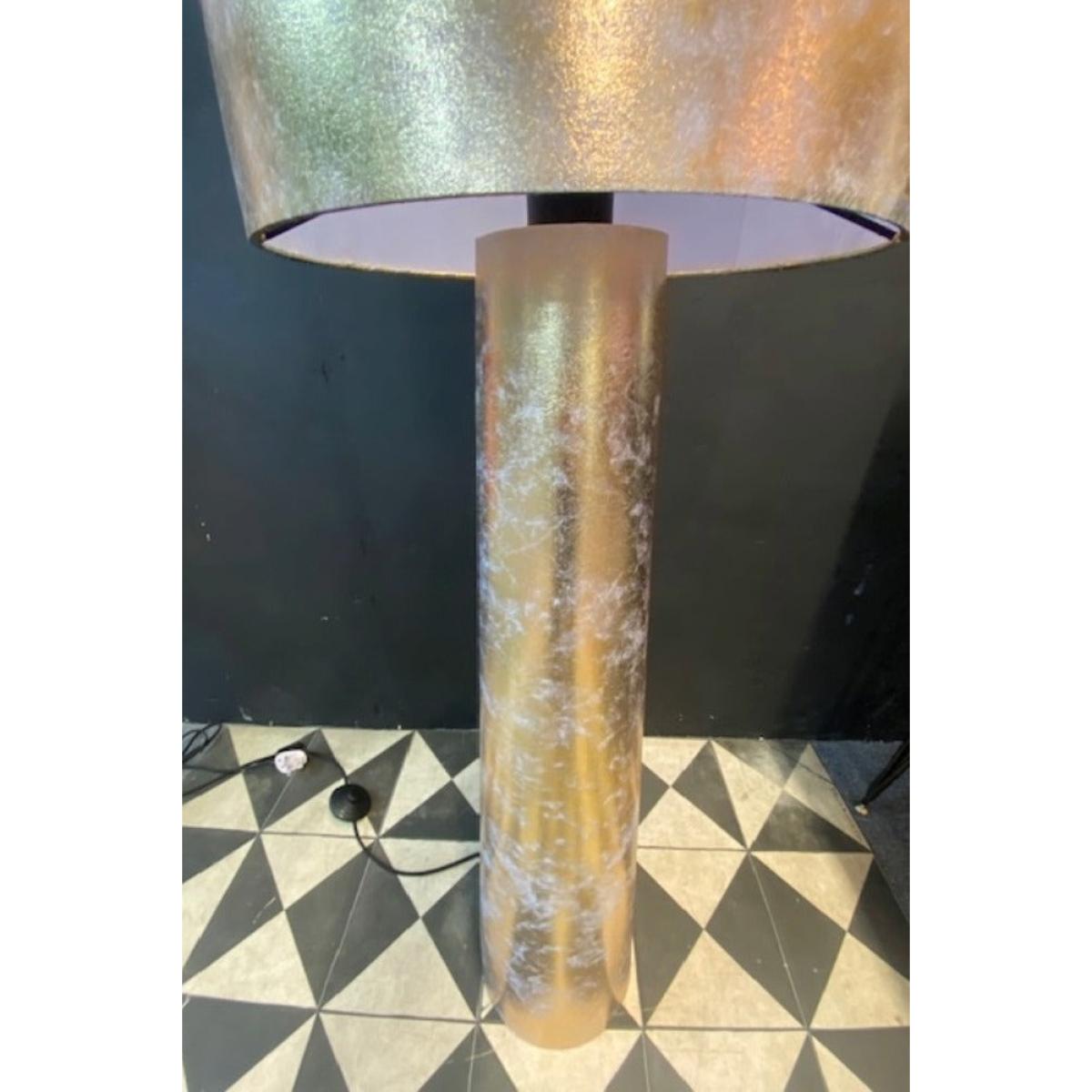 Gold Leafed Effect Floor Lamp - SECONDS – image 3