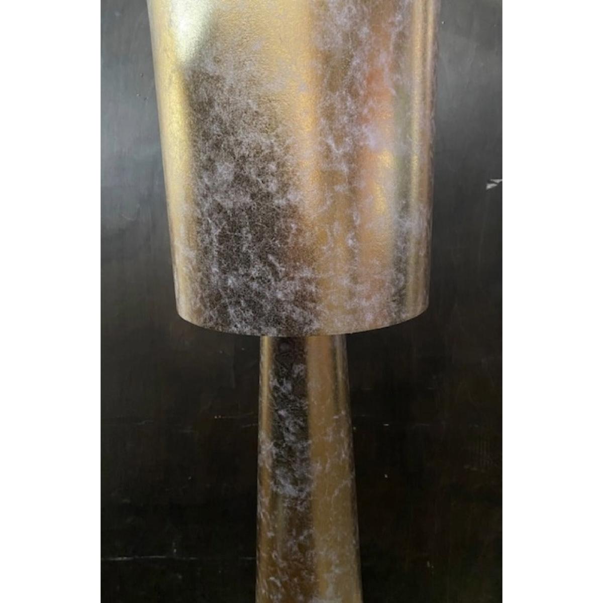 Gold Leafed Effect Floor Lamp - SECONDS – image 6