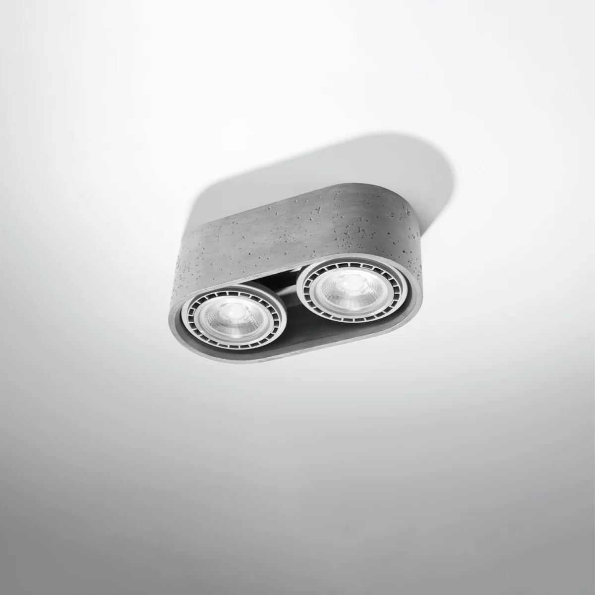 Ceiling lamp BASIC 2 concrete - gray – image 2