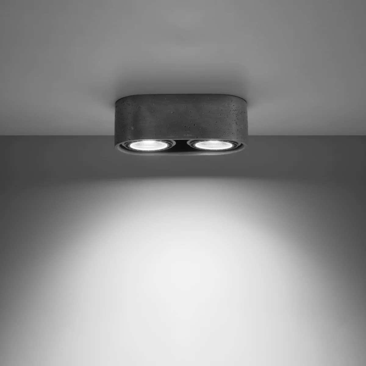 Ceiling lamp BASIC 2 concrete - gray – image 3