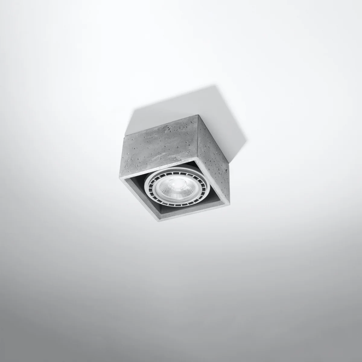 Ceiling lamp QUATRO 1 concrete - gray – image 2