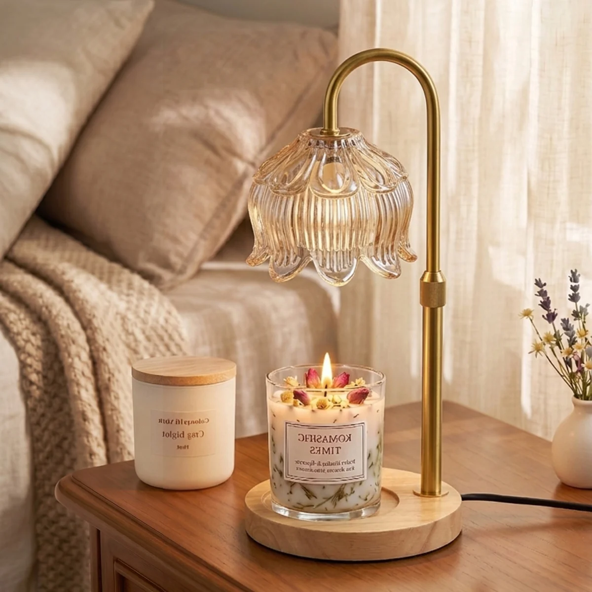 Adjustable Dimmable Candle Warmer Lamp - Neutral – image 2