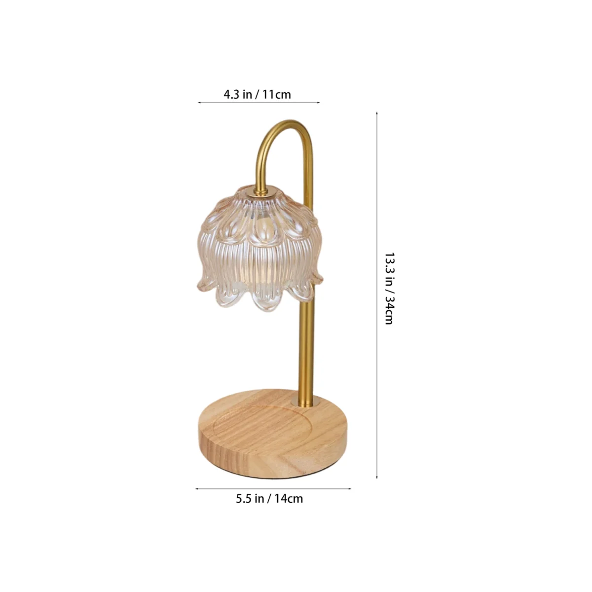 Adjustable Dimmable Candle Warmer Lamp - Neutral – image 1