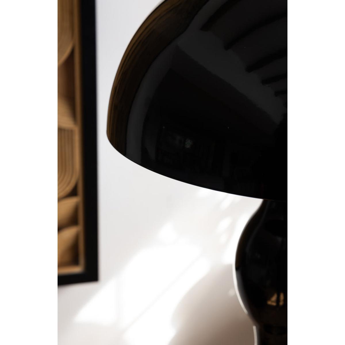 Black Wavy Retro Floor Light – image 3