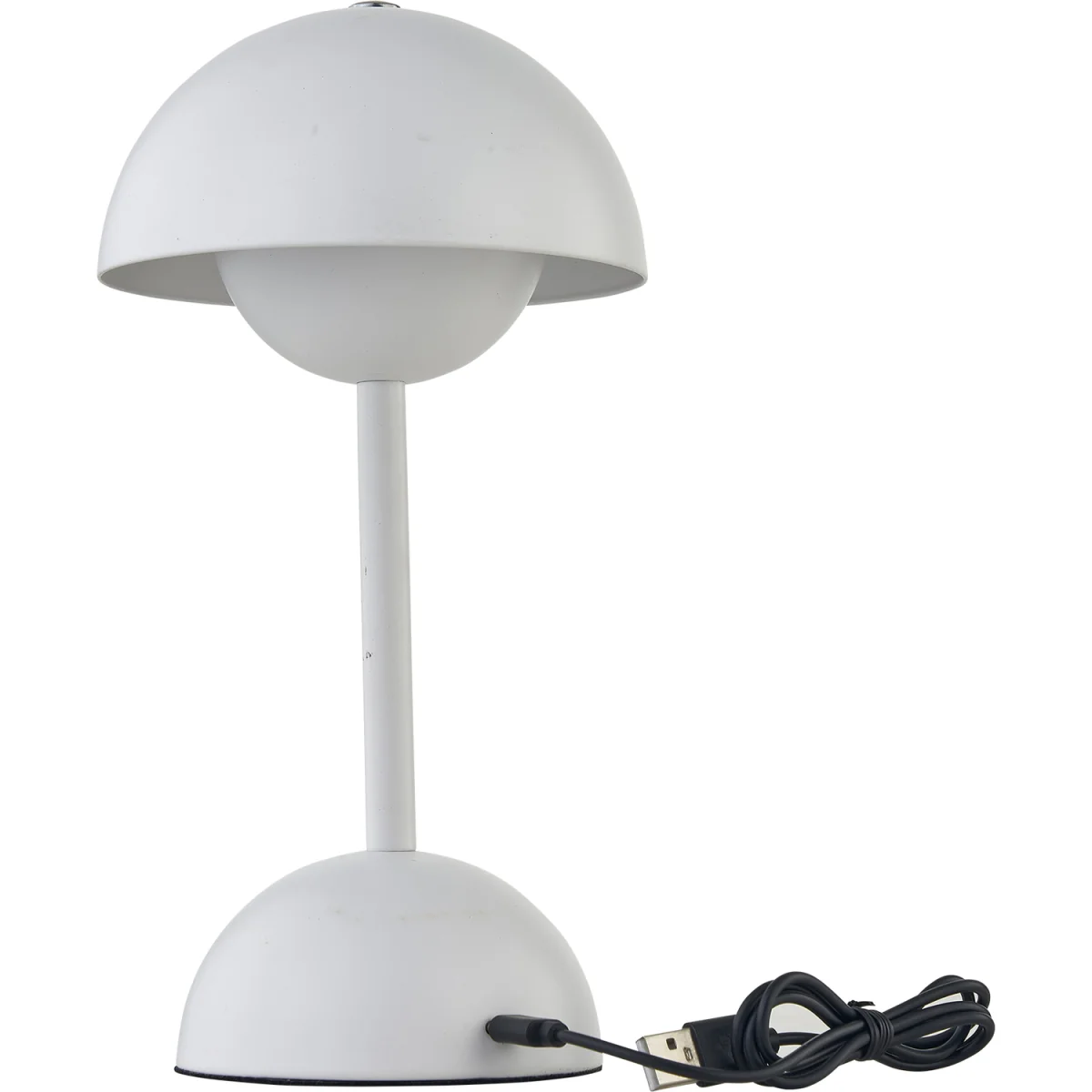 Eleanor White Led Rechargeable Touch Table Lamps Twin Pack - Matt White – image 3