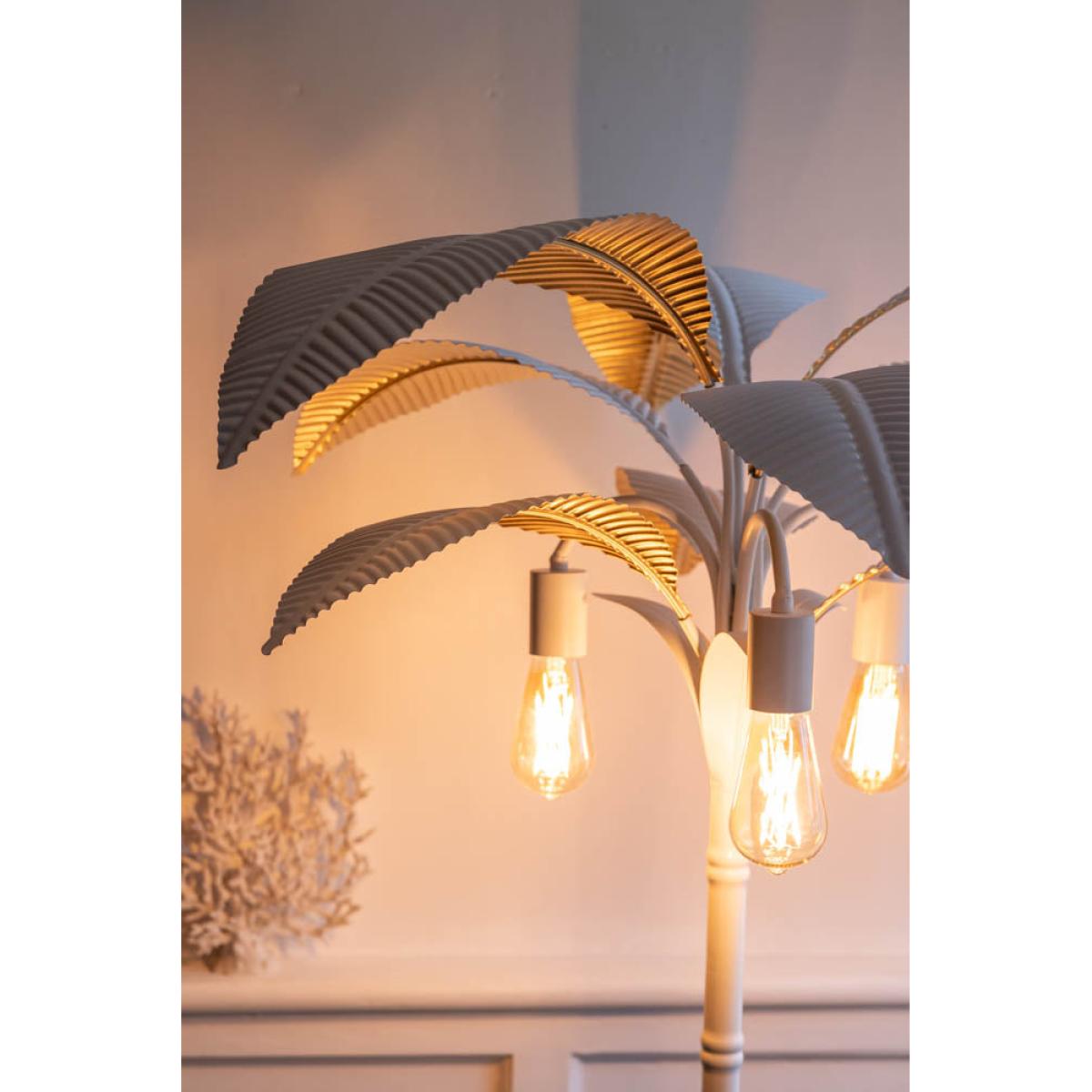 White Palm Tree Floor Lamp – image 5