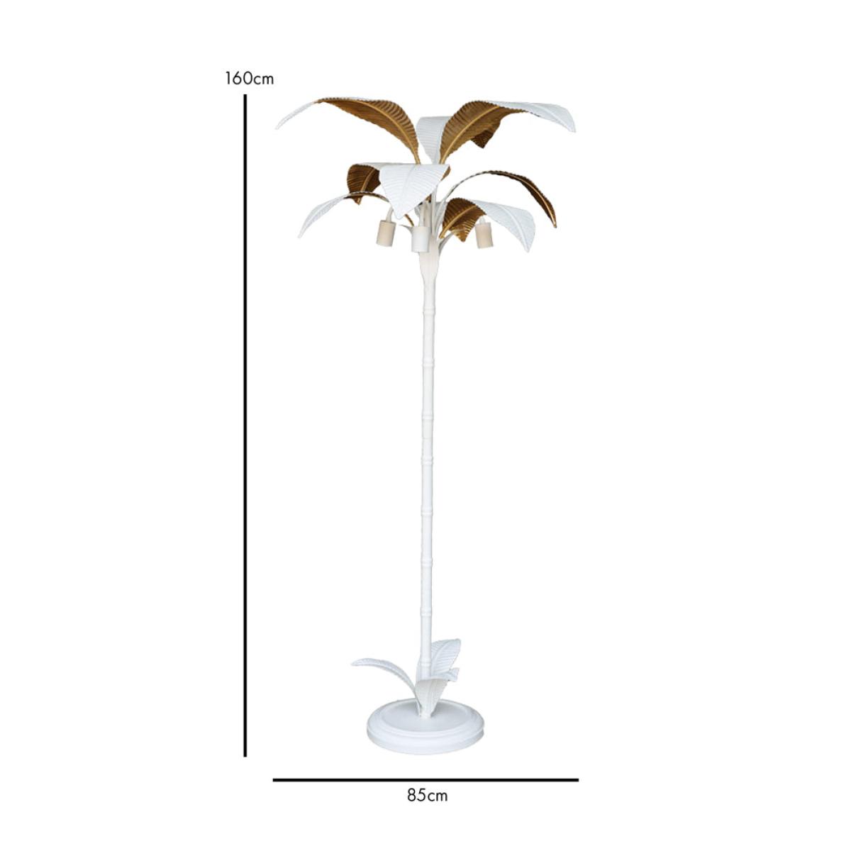 White Palm Tree Floor Lamp – image 10