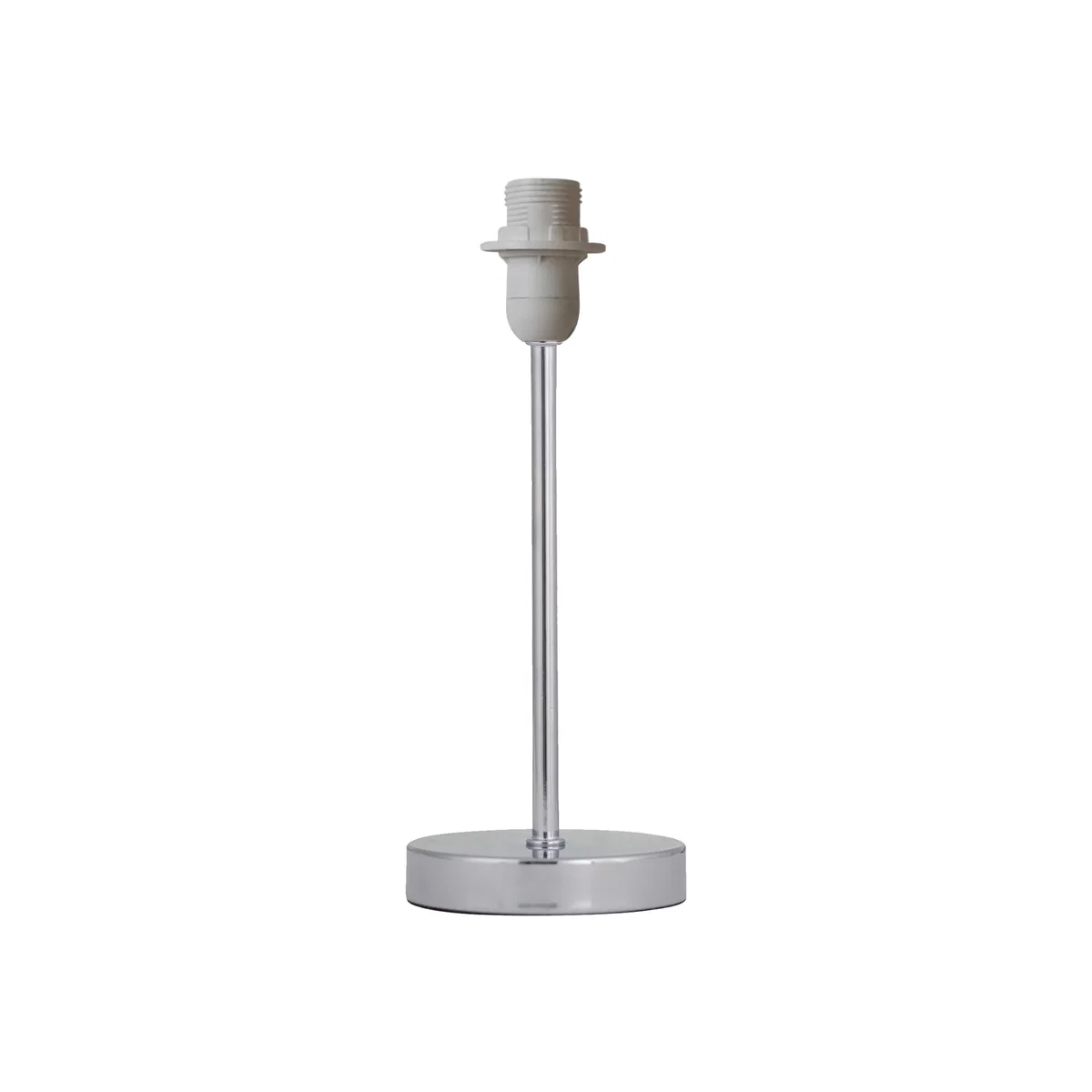 Chrome Stick Table Lamp Base Only - Chrome – image 1