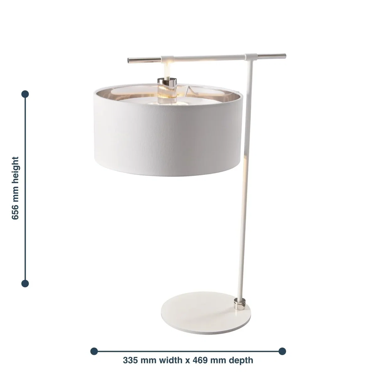 Balance Table Lamp White - White – image 4