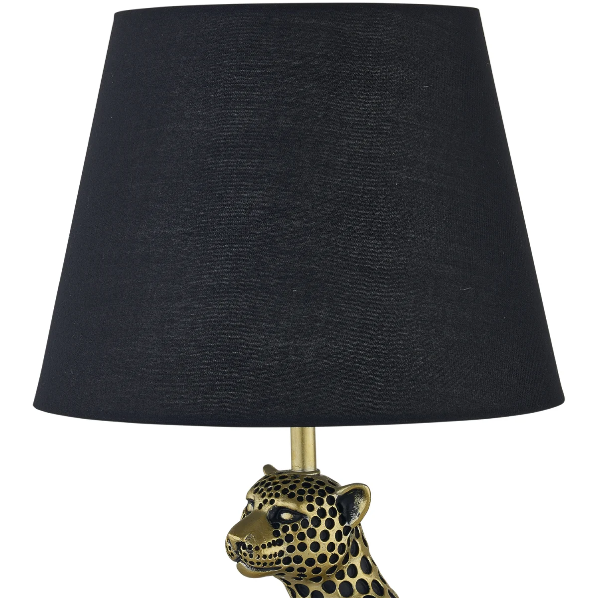 Bella Table Lamp With Shade - Gold Resin And White Cotton – image 5