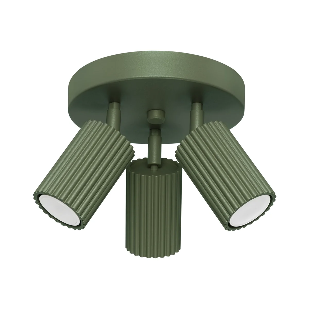 Ceiling lamp KARBON 3P olive green - olive green – image 1