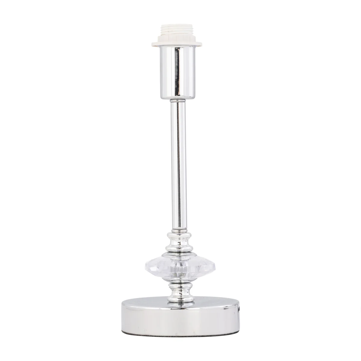 Accent Base Only Table Lamp - Polished Chrome Plate With Clear Acrylic Detail – image 3
