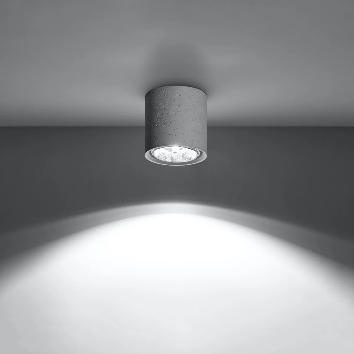 Ceiling lamp CULLO concrete - gray – image 3