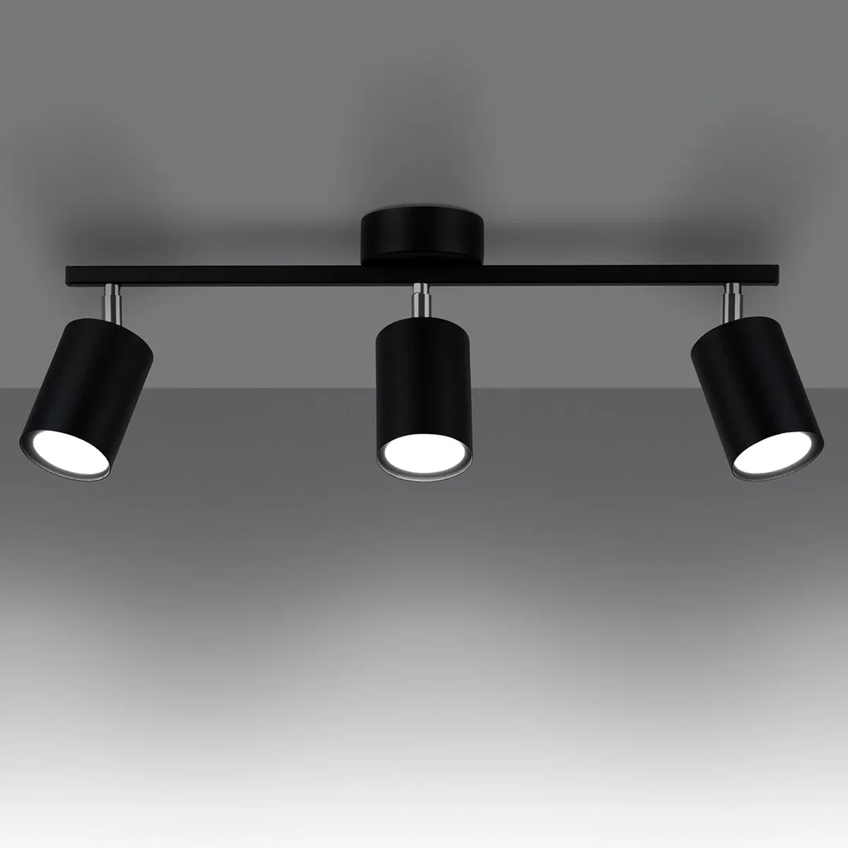 Ceiling lamp LEMMI 3 white - black – image 3