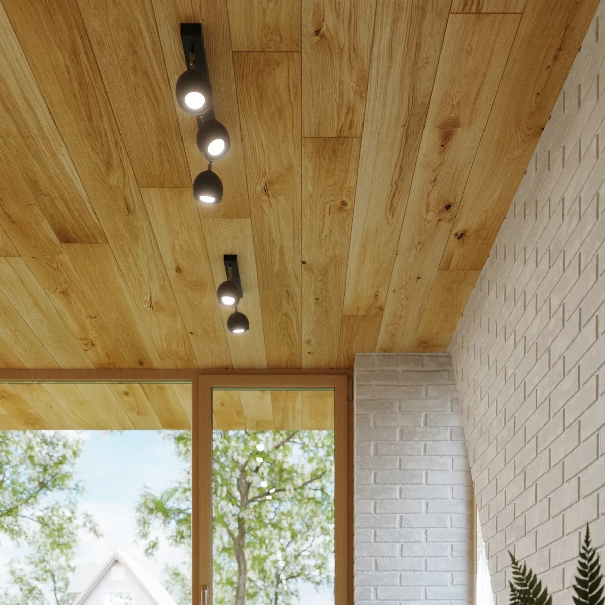 Ceiling lamp OCULARE 3 black - black – image 4