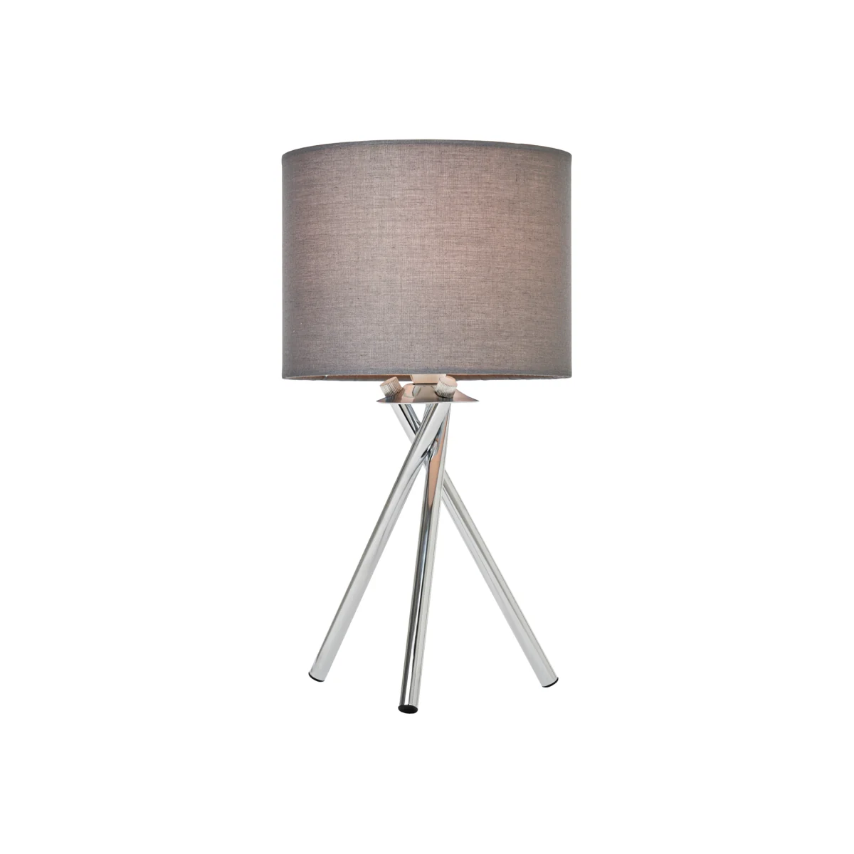 Orla Tripod Bedside Table Lamp - Silver – image 1